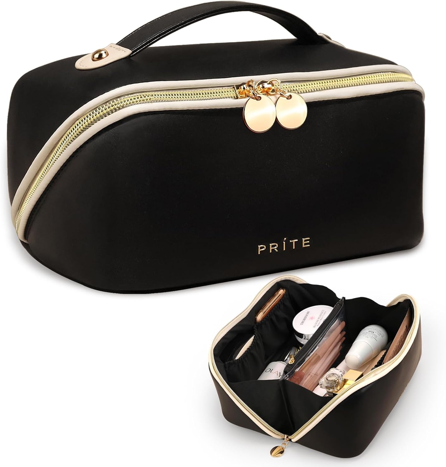 Travel Cosmetic Bag Makeup Organizer Bag For Women Large