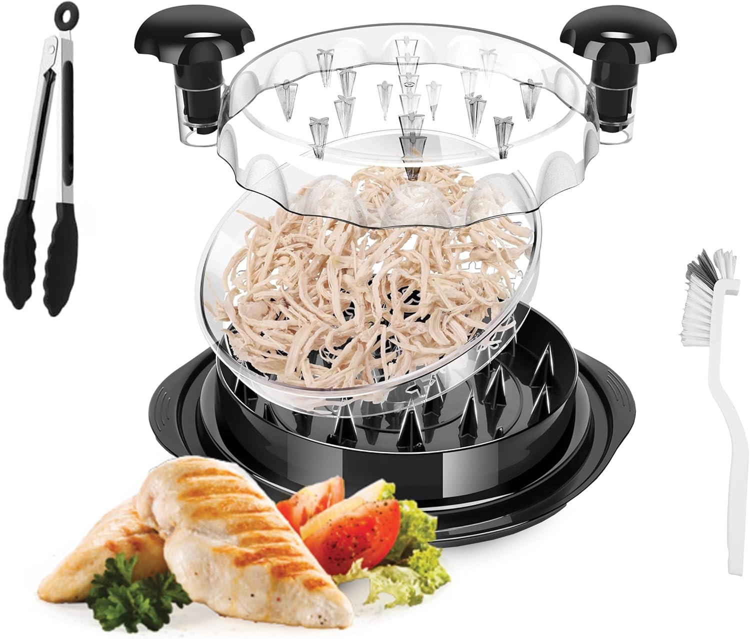 Large Chicken Shredder Tool with Twist Action – Visible Breast