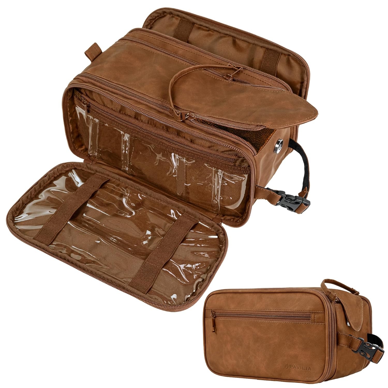 Toiletry Bag for Men Women, Mens Travel Bag Toiletries Organizer